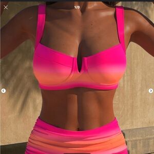 Hot pink bikini XXL/18